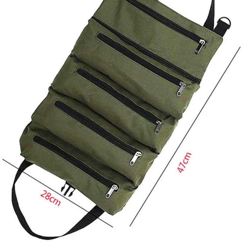 Car Tool Kit Electrician Bag Wear-resistant Tool Roll Multi-function Repair Tool Kit Car Tool Kit Auto Repair Kit