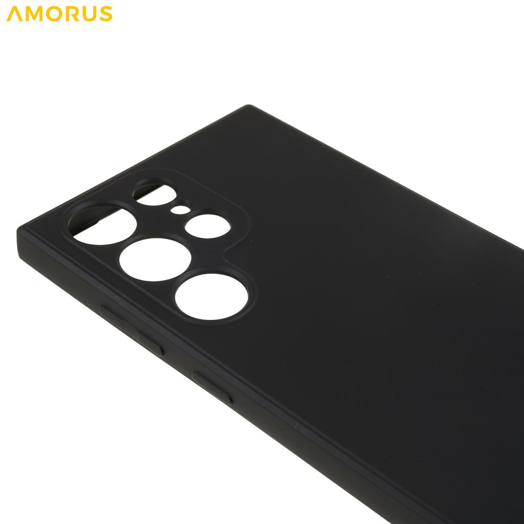 For Samsung Galaxy S23 Ultra Case Precise Cutouts TPU Fiber Lining Shockproof Phone Cover