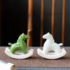 Equilibrium Principle Rocking Horse Ornament Ceramic Tea Ornaments  Living Room