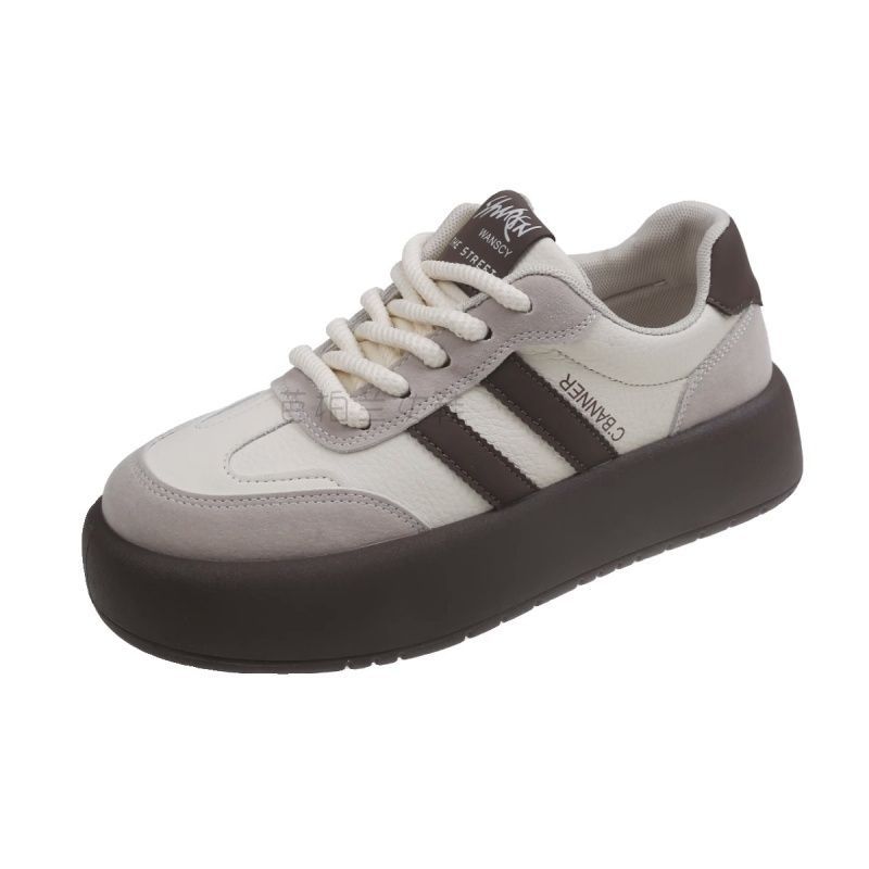 2025 популярная цветовая гамма обувь Форреста Гампа инс прилив платформа белые туфли интернет-знаменитость ретро универсальная амортизирующая спортивная обувь