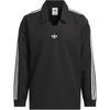 Оригинальная футболка-поло RUGBY POLO SHIRT Унисекс Черная IY7379