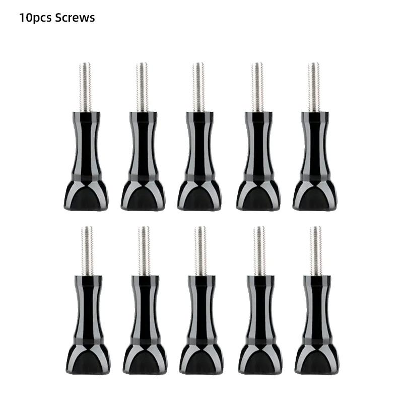 Screw Long Thumbscrew For GoPro Hero 12 11 10 9 8 7 6 5 4 SJCAM Insta360 X2 X3 DJI Osmo Action Camera Accessories