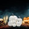 7 Pieces Artificial Pumpkins Assorted Size for Decorating Fake Model Large Small Foam