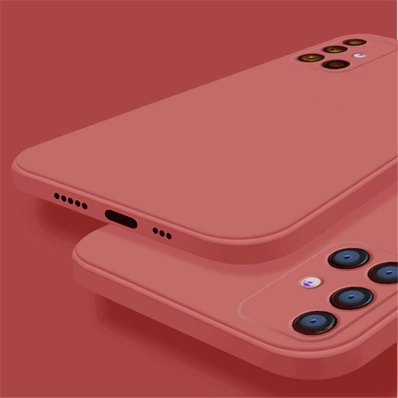 Чехол A53 A73 A33 A23, мягкие жидкие силиконовые чехлы на ощупь для Samsung Galaxy A53 A23 A33 A73 A13 A22 A32 A52 A72 A51 A71 M32 M33 M53 5G 4G, задняя крышка