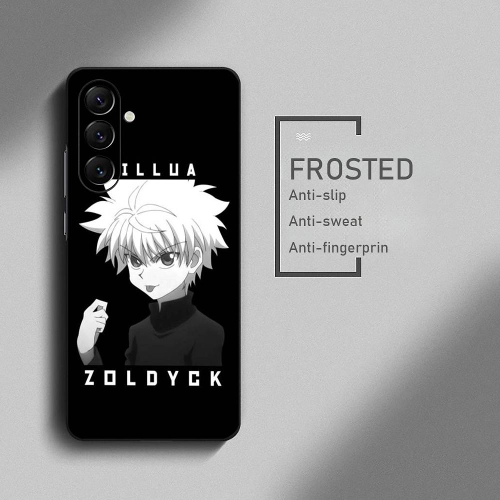 White Hot K-KilluAS Zol-dy-ck Phone Case For Samsung Galaxy S26 S25 S24 S23 S22 S21 Plus Ultra Note20 Soft Black