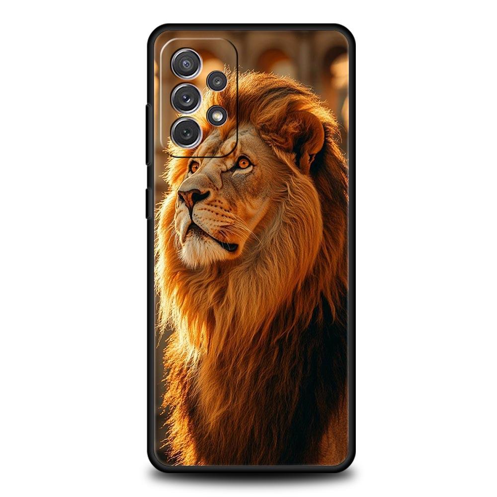 Чехол для телефона с изображением Короля Льва для Samsung Galaxy A17 A07 A55 A35 A25 A15 A05s A33 5G A31 A23 A21s A13 A41 A73 A53 A51 A71