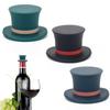LMETJMA 3 шт. силиконовая волшебная крышка для винной бутылки, многоразовая винная пробка, колпачки для бутылок, герметик для вина на Рождество, декоративный JT235