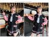 Модная бейсбольная форма в корейском стиле для девочек - 2025 Весна и Осень Плиссированная юбка, Колледжский стиль для детей среднего и старшего возраста