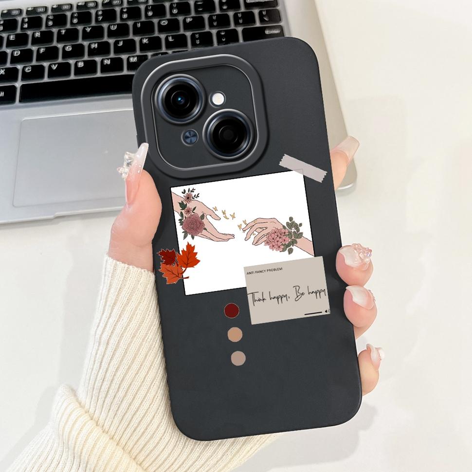 Чехол для Tecno Spark Go 1 Go1 Милый Мультяшный Чехол Мягкий Силикон Fundas Чехол для Телефона Для Tecno SparkGo Spark Go 2025 Задняя Крышка Capa