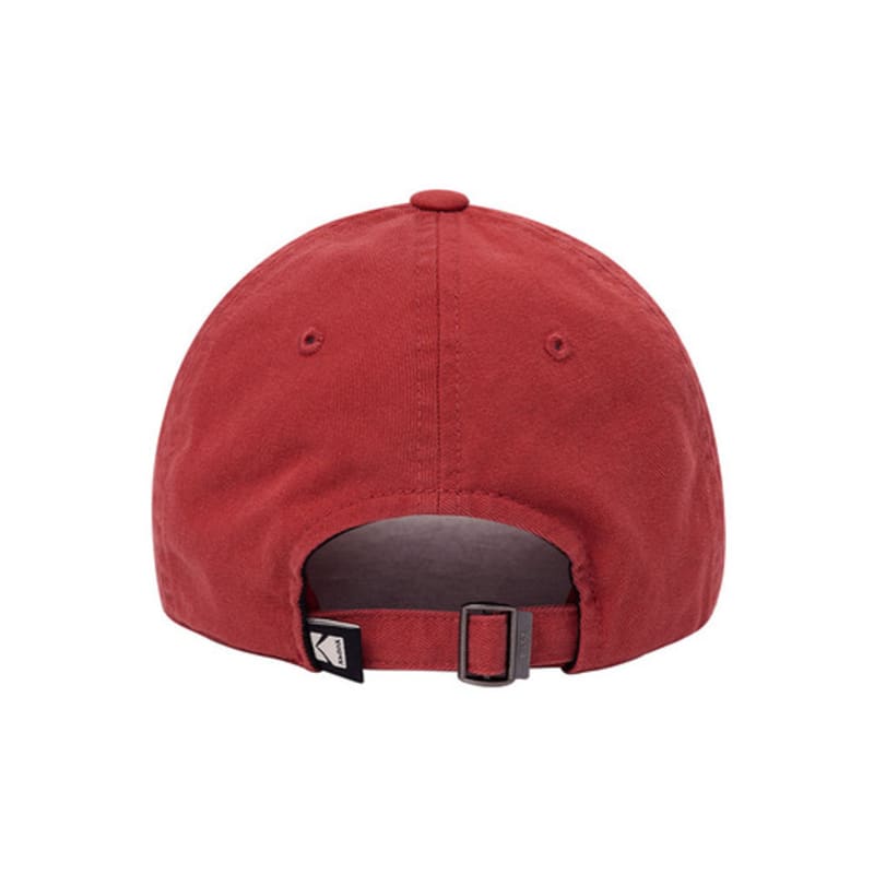 KODAK Apparel Relaxed Fit Square Logo Ball Cap RED