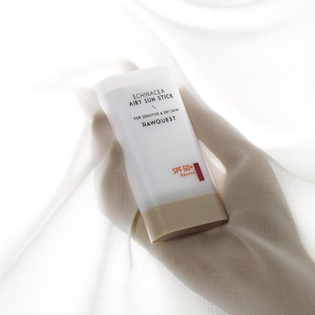 RAWQUEST Солнцезащитный стик Эхинацея Airy SPF50+ PA++++, 19г
