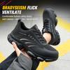 Breathable, Lightweight and Comfortable Anti-smash and Anti-puncture Safety Shoes