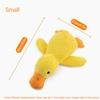 Booteely Dog toy plush companion sleeping duck bite resistant teeth grinding sound relief duck sound toy