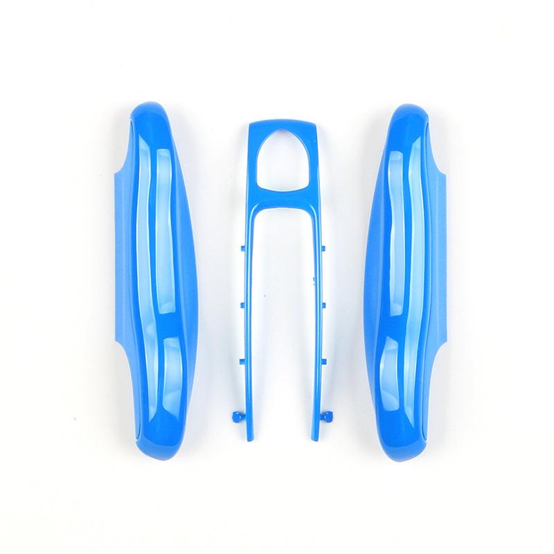 Porsche Key Shell Modification - Compatible with Cayenne, Macan, 718, Taycan, 911, Panamera In Shark Blue