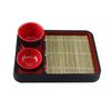 Cold Noodles Plate with Drain Mat Food Dish Snacks Plate Appetizer Tray Sashimi Platter for Apartment Homes Kitchen