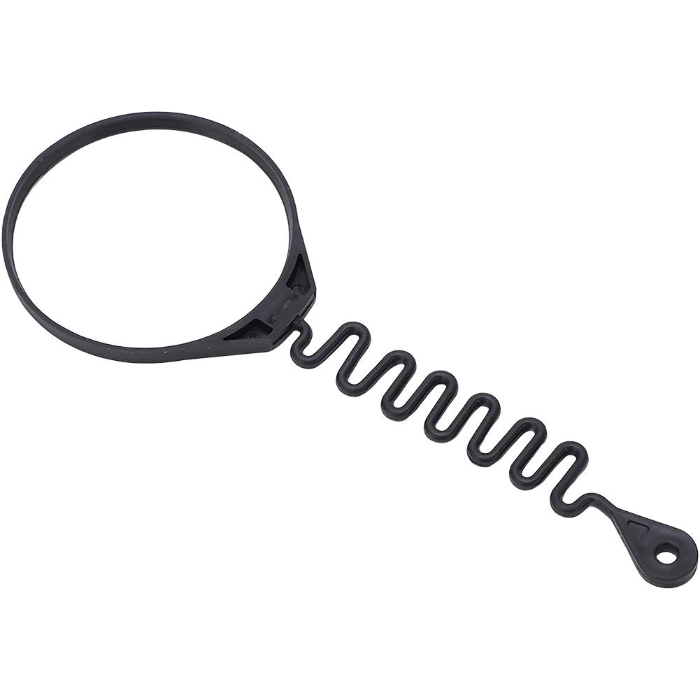 Fuel Tank Cap Cover Line Cable Wire with Ring Petrol Diesel Gas Oil Rope 31336424 Black for Volvo S90 S80 S60 XC60 XC90