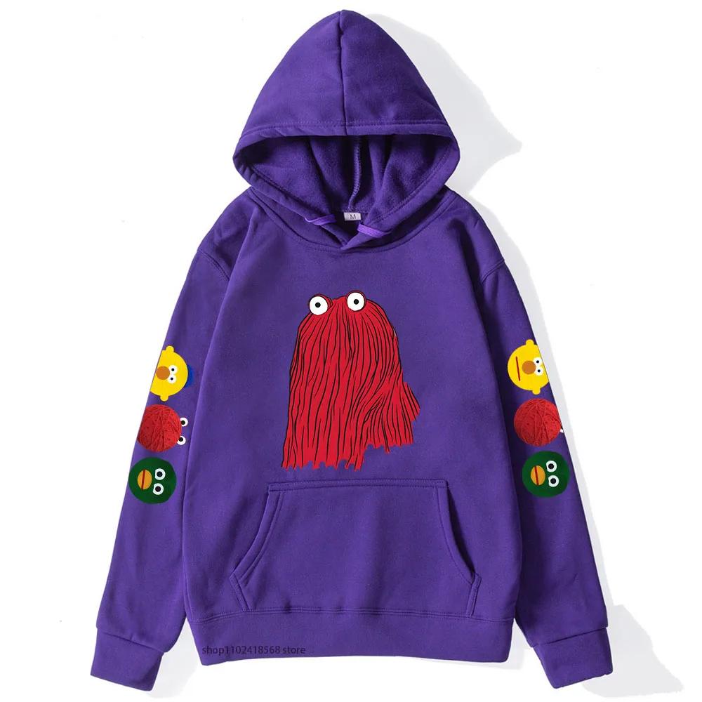 RED GUY толстовки с капюшоном мультфильм Dont Hug Me Im Scared толстовка для женщин зимняя уличная одежда Sudadera