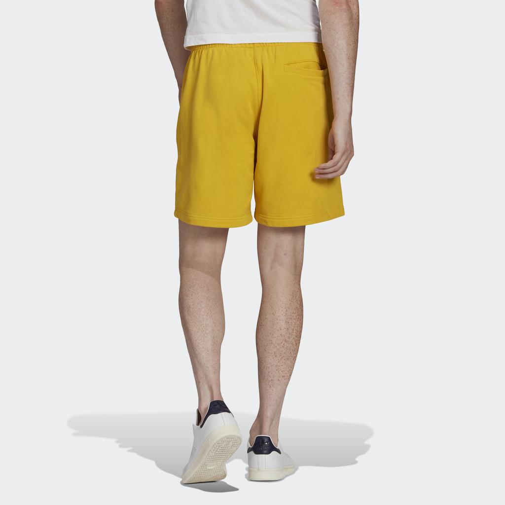 Adidas Originals Clover C Short Ft Solid Sports Shorts Мужские брюки Желтый HF6369