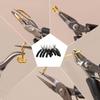 Set of 5 Jewelry Pliers Essential Crafting Tool Cutting Pliers Round Nose Pliers Suitable for Necklace Bracelet Making