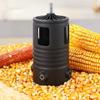 Портативная кукурузная молотилка, полностью автоматическая головка для кукурузной шелушения, небольшой электрический зерновой строгальный станок, сепаратор