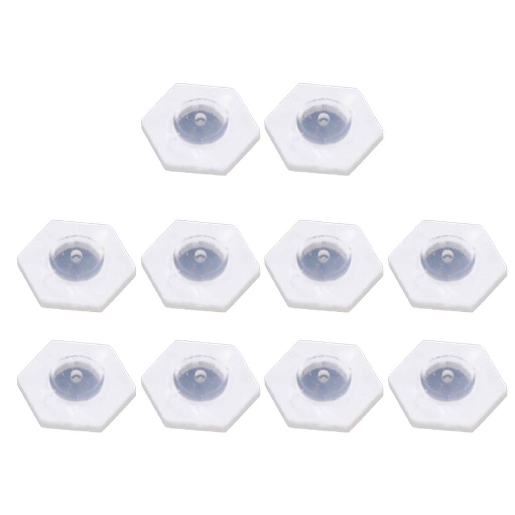 Прозрачные стабилизаторы для серег Акриловые заглушки для ушей Прозрачные силиконовые фиксаторы для серег для задников серег Мочка уха