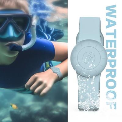 Новый водонепроницаемый держатель для Apple Airtag, браслет на запястье, детский силиконовый чехол, браслет для детей, чехол для AirTags, ремешок для часов