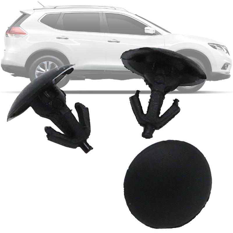 10 зажимов для Nissan Qashqai X-trail Dualis Rogue Sport 2013-на резиновые уплотнения задней двери, накладка, уплотнитель, фиксатор, заклепка
