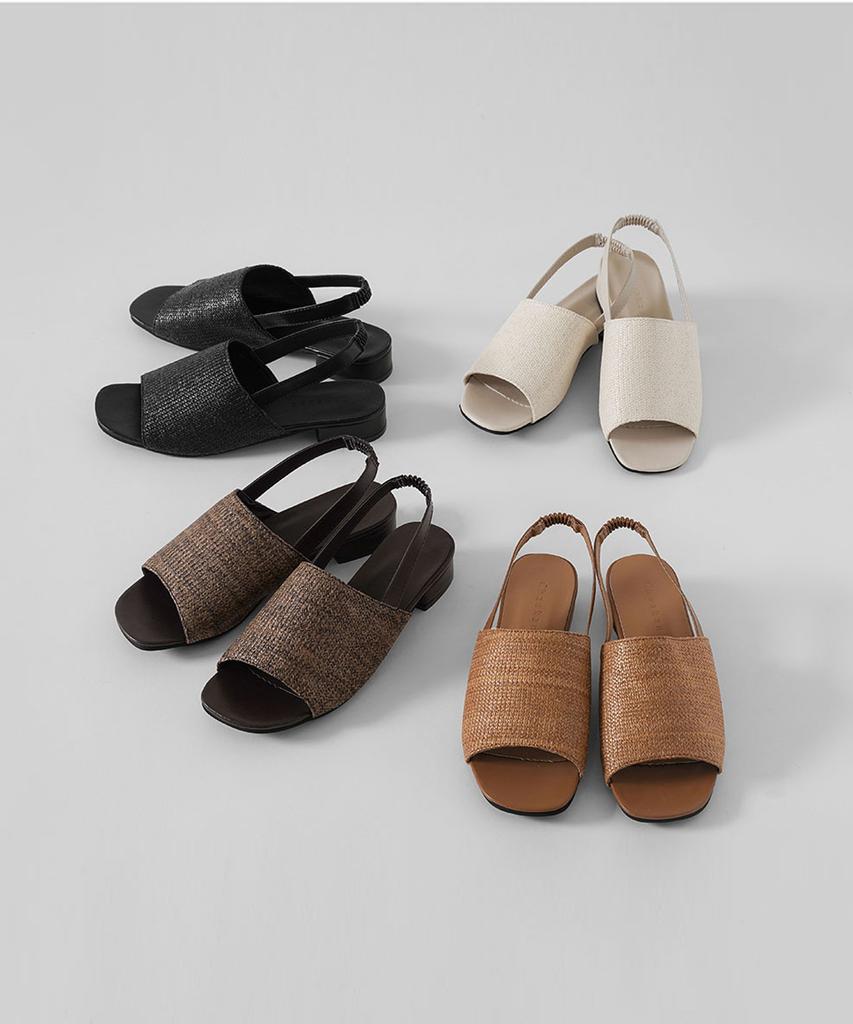 Сандалии-плетенки из ротанга Chaakan Raa Banding Strap Sandals Sbacs2F196