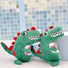 Cute Green Dinosaur Plush Keychain Pendant Charm