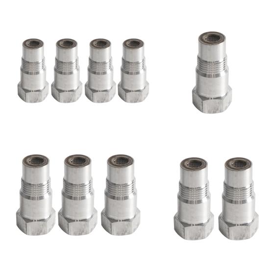 Фитинг-удлинитель из нержавеющей стали Адаптер с резьбой M18x1.5 Автомобильные сенсорные аксессуары Высокая термостойкость Прецизионная резьба