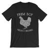 Футболка Farm Boy-2. Футболка премиум-класса из 100% хлопка, НОВАЯ