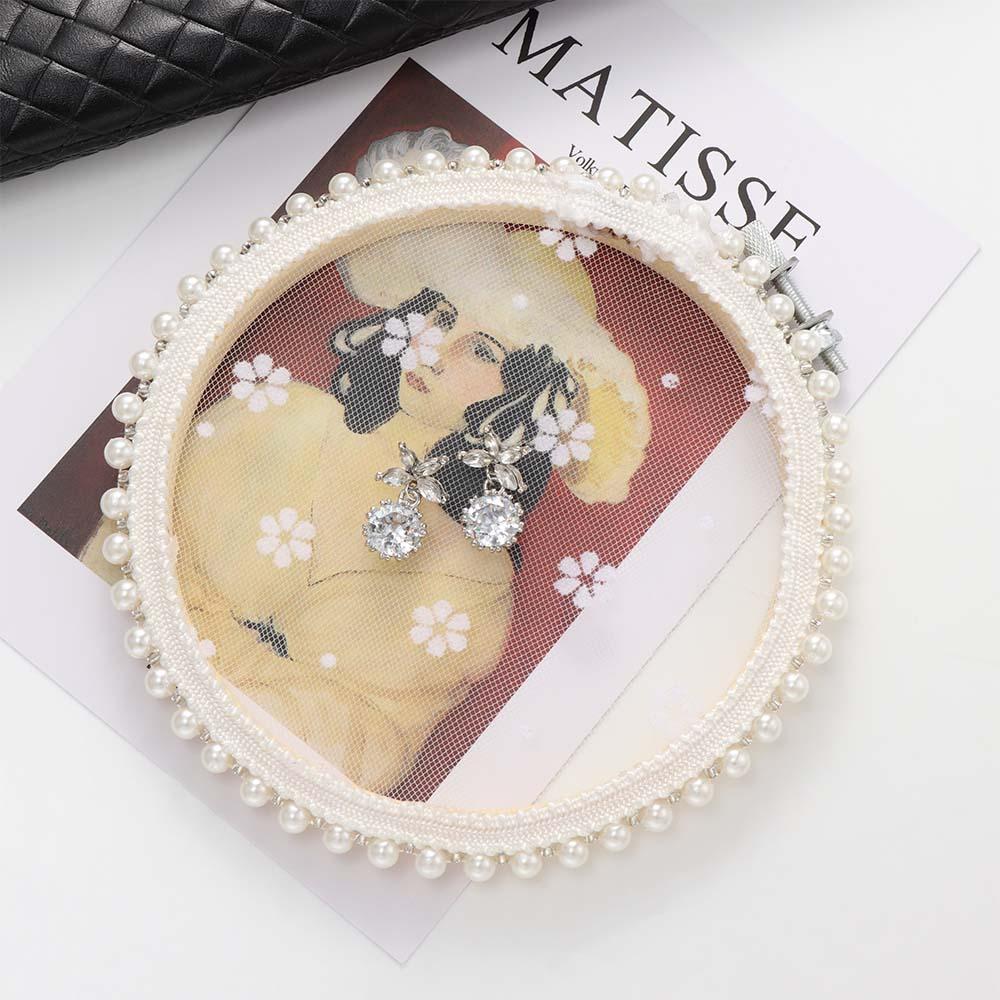 Needle Rhinestone Shiny Prevent Allergy Jewelry Dangle Drop Earrings Fashion Accessories Ear Studs