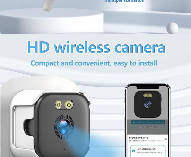 2K Dual-Band WiFi Window Camera with Starlight HD Monitoring