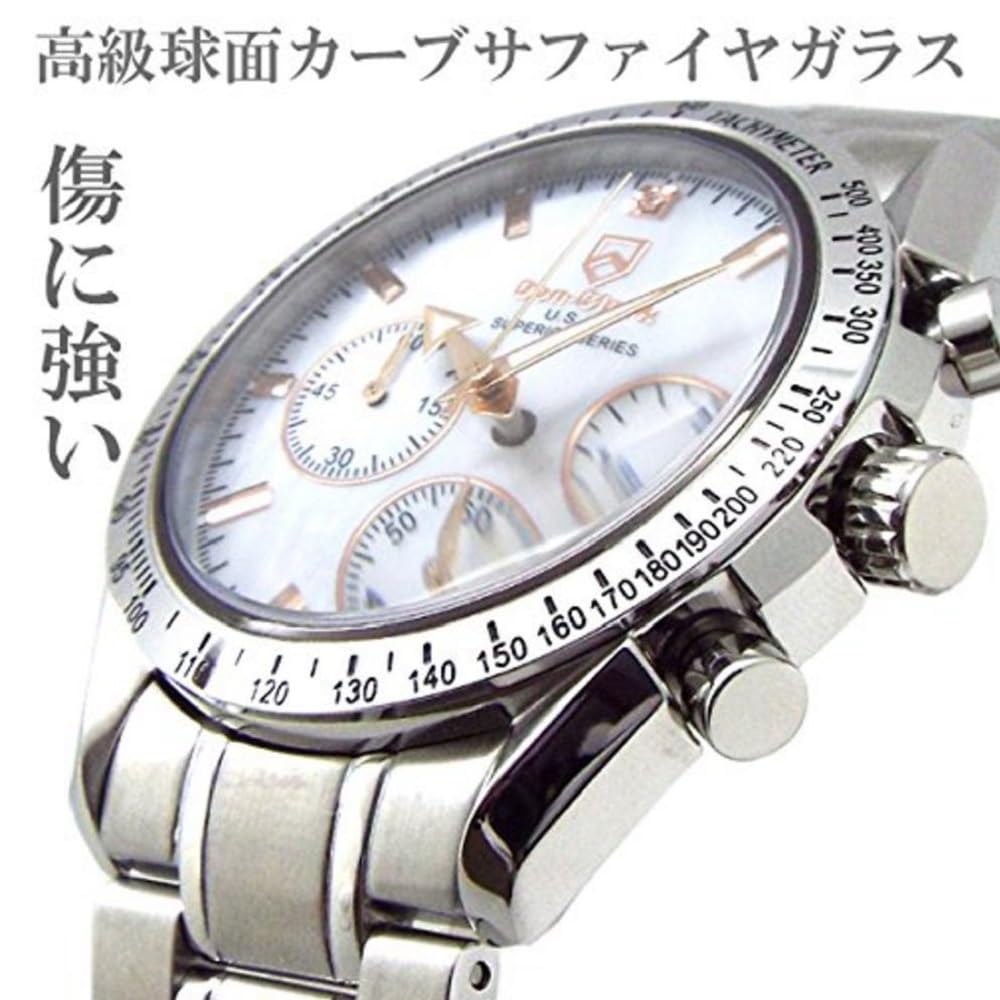 Ограниченная серия часов хронограф тахиметр сапфировое стекло натуральный белый корпус циферблат инструмент для регулировки ремня подарок для мужчин