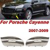 Автоаксессуары Для Porsche Cayenne 2007 2008 2009 2010 Авто Передний Бампер Нержавеющая Сталь Крышка Буксировочного Крюка 95550515511 95550515611