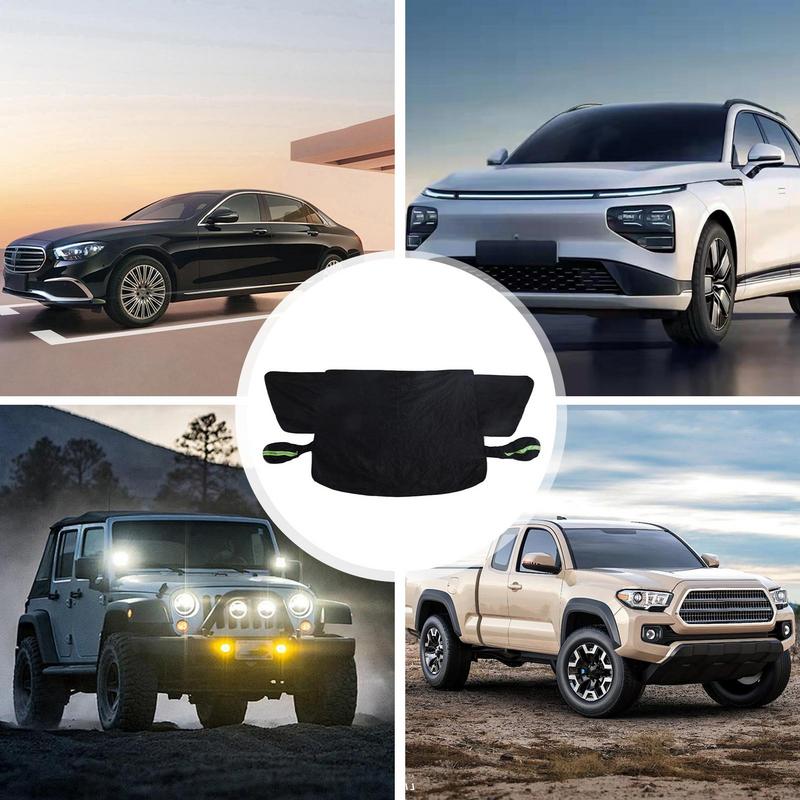 Car Windshield Snow Cover UV Block Window Shade Snow Covers Thickened Car Windshield Cover Snow Cover For Truck RV