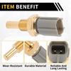 REPAIROCK For Toyota Tacoma 1995-2004 Temperature Sensor Temperature Sensor Transmission Unit Sensor No.8942235010 Gold Tone
