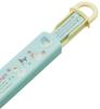 Skater Antibacterial Slide and Chopstick Case Sanrio Field Above the Made In Japan Children's Set, "Strawberry Clouds" Design, (ABS2AMAG-A)