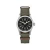 H69439931 Khaki Field Механические 38 мм Темный циферблат Хаки НАТО-ремень Мужские часы