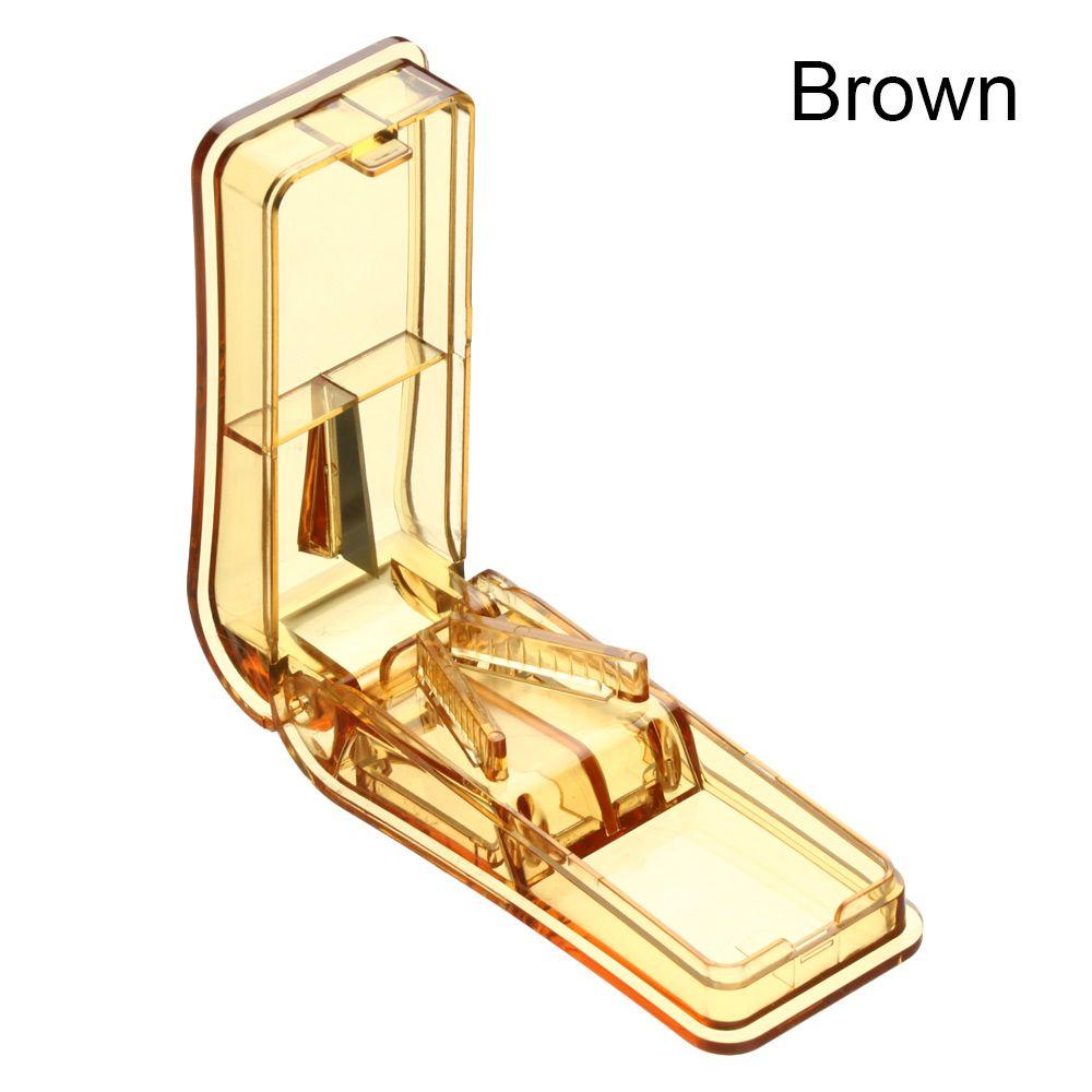 Slicer Pill Case Storage Tablet Divider Multiple Pill Cutter for Small or Large Mini Pill Splitter