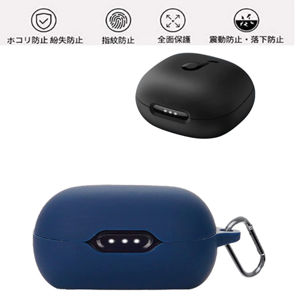 Чехол для Anker Soundcore Life Note 3S Совместим с Anker Soundcore Life Note 3S Оснащен крючком для предотвращения потери Легкий Пылезащитный Мягкий