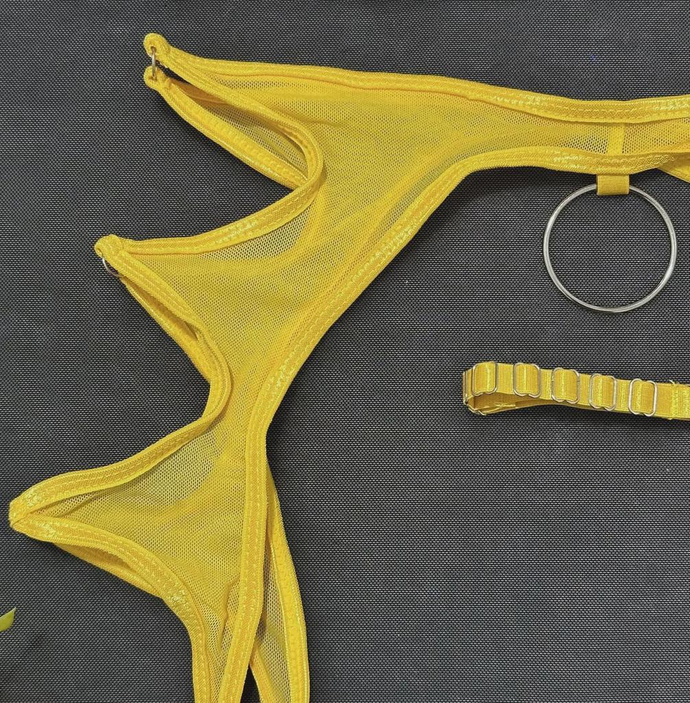 Популярное европейское и американское эротическое белье: Сексуальный сетчатый бюстгальтер, облегающий, на косточках, комплект из 4 предметов