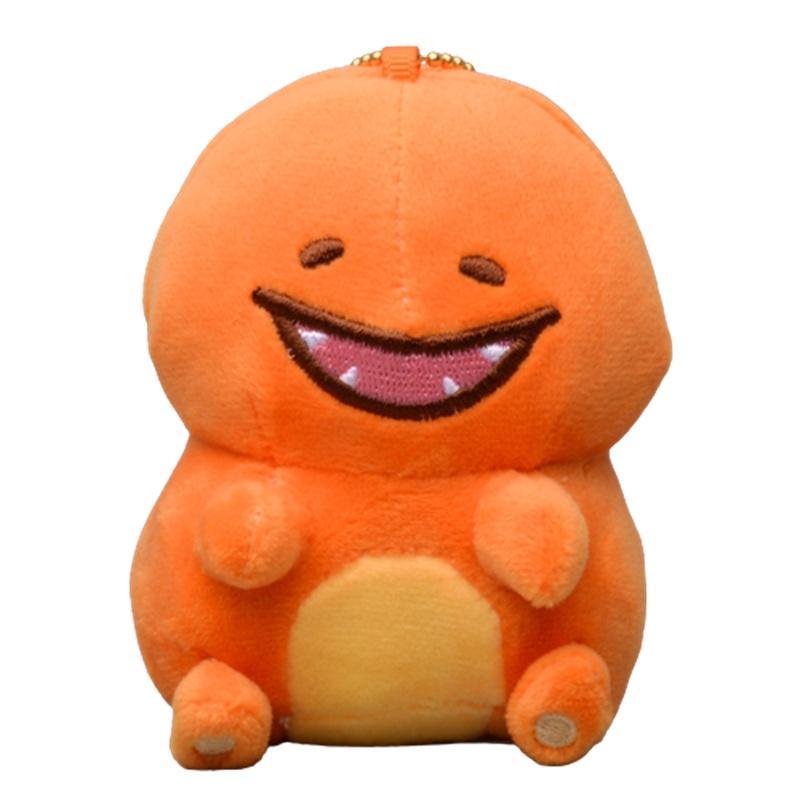 Очаровательные плюшевые брелки-покемоны с Пикачу, Сквиртлом, Чармандером, Бульбазавром и Иви. Идеально для коллекционеров!