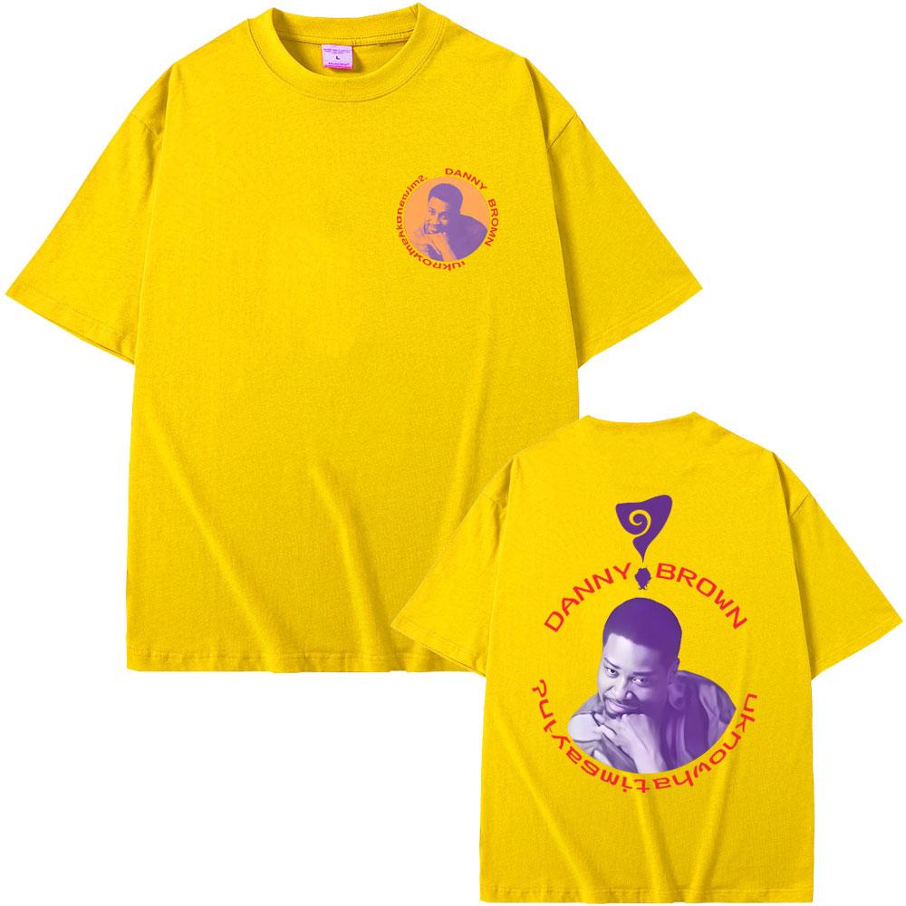 Rapper Danny Brown Uknowhatimsayin Tshirt Quaranta Tour Streetwear Men Women Hip Hop Vintage Oversized Short Sleeve T Shirts