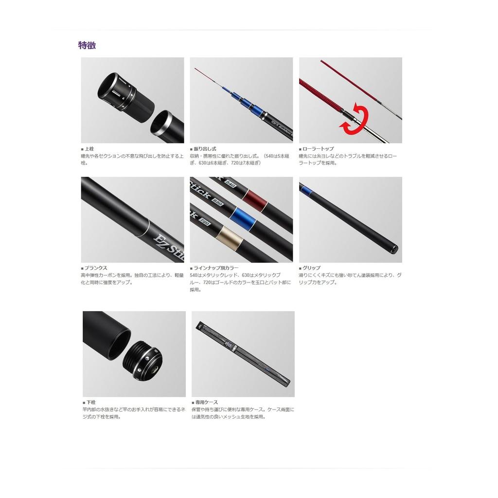 Golden Mean Easy Stick 540, средне-жесткое универсальное спиннинговое удилище