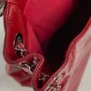 CHANEL CC Mark Lipstick Double Chain Crossbody Flap Bag Shoulder Bag Red/pink