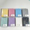 Colored Sleeves Laser Heart Pattern Card Photo Protection Cover  for Korean Idol Photo