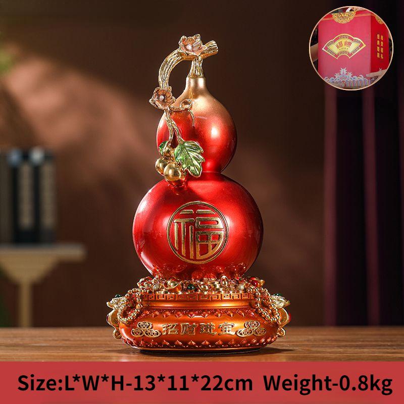 Zhaocai Привлечение Богатства Тыква Сокровище Горшок Украшения Китайские Украшения Домашний Винный Шкаф Декор Подарок Открытие Новоселья