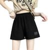 Waffle Sports Shorts Women's Summer 2025 New Korean Version of Loose High Waist Home Wide Leg Hot Pants Wear Wholesale