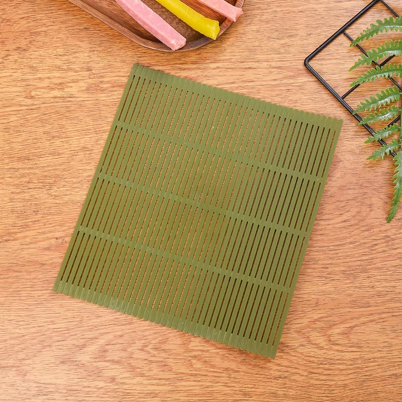 1 шт., кухонные роликовые коврики для суши, моющиеся многоразовые коврики для суши, японский коврик для приготовления суши, ролл-пэд, инструмент для приготовления суши, ручной инструмент